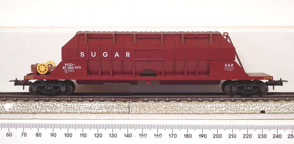LIMA HO: SAR FCD Sugar Wagon in Good Un-Boxed, Used Condition (Italy)