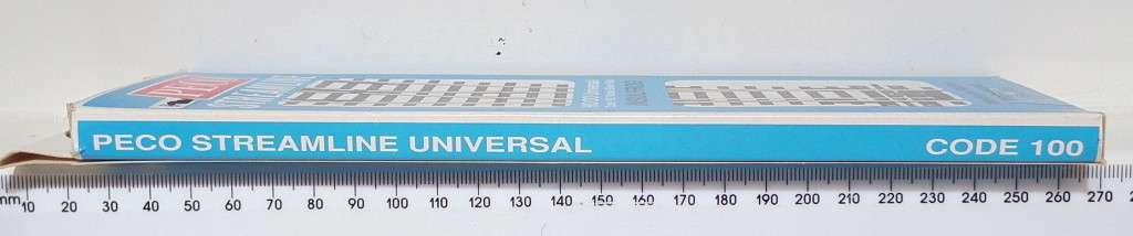 PECO OO/HO: New Nickel Silver Medium Radius RH Point in Boxed Condition.(England)