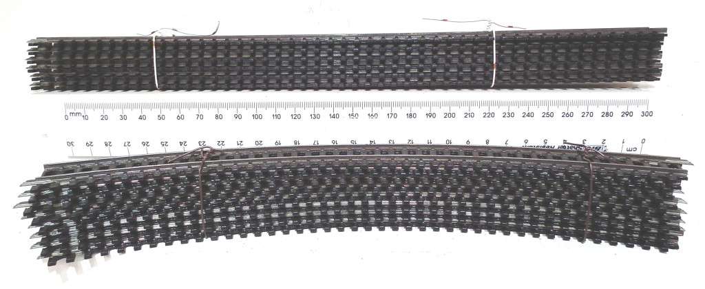 HORNBY OO:  14pc Mixed Metal Track in Fair Used Condition.(England)
