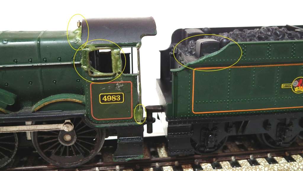 TRI-ANG OO:  Vintage 4-6-0 English Steam Loco in Fair Running Condition. (England)