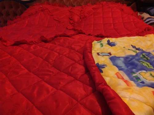 NEW RANGE 3D Satin Comforter Set with PURE Cotten Inners (RED HOT!!!)