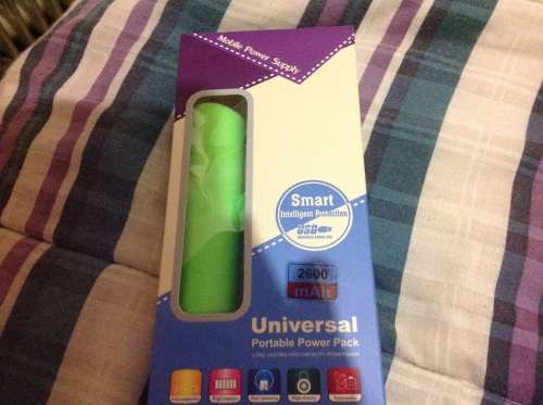 2600mah power bank with suction cup, don't lose it again