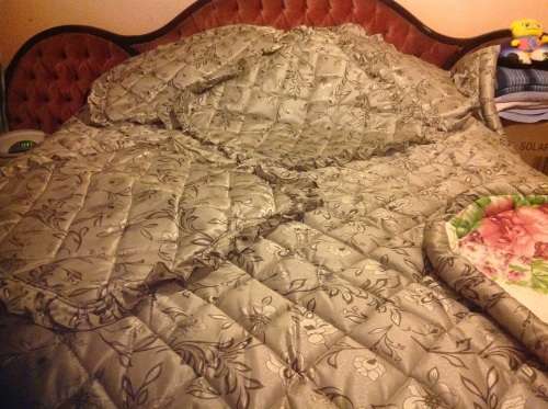 NEW RANGE 3D Satin Comforter Set with PURE Cotten Inners (RED HOT!!!) SANTA SPECIALS!!!