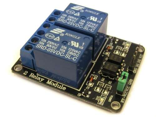 Relay 5V 10A Dual Opto for Arduino Raspberry (local stock, R1200 free shipping)