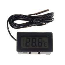 Digital Compact LCD Thermometer with Outdoor Remote Sensor