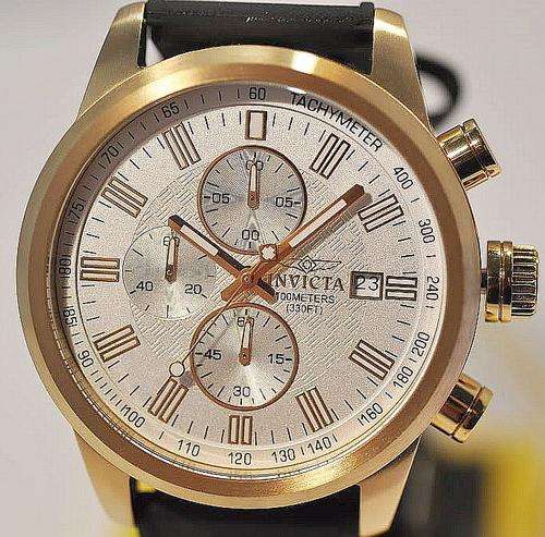**R5 000** NEW Limited Edition 18CT GOLD INVICTA 1681 Chronograph Tachymeter Specialty Collection