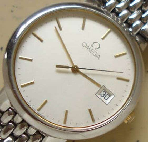 OMEGA DeVILLE QUARTZ 7 JEWELS S/S GENTS