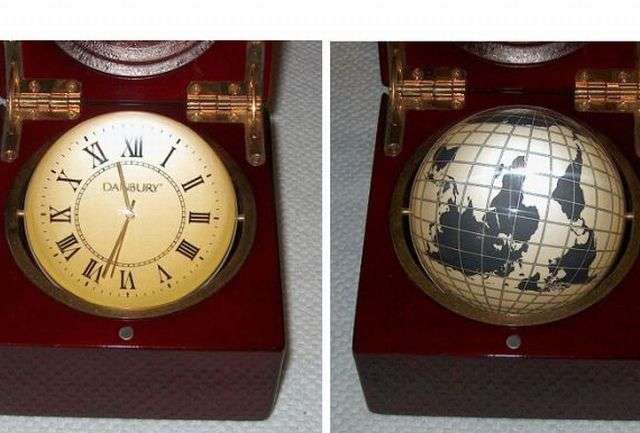 DANBURY COLLECTABLE CLOCK- DESK-SHELF- MANTEL