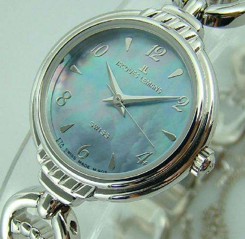 JACQUES LEMANS SWISS MADE JL-752 NEW QUARTZ MOTHER OF PEARL FACE (NO 2)