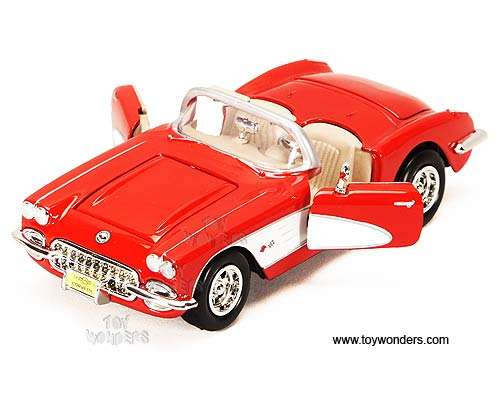 Chevy Corvette Convertible (1959, 1:24, Red)