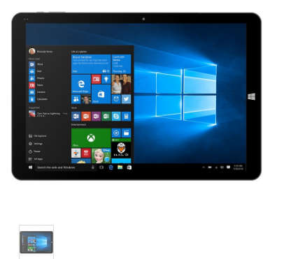 Chuwi Hi12 PRO 12" Inch Tablet PC Quad-Core Windows 10 64-bit Cherry Trail Android 5.1 4+64GB