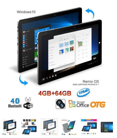 CHUWI Hi12 12.2 inch Dual OS Tablet PC Intel Z8350 4GB RAM 64GB