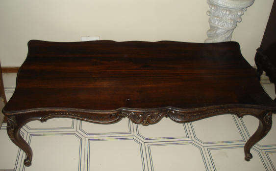 Mahogany coffee table