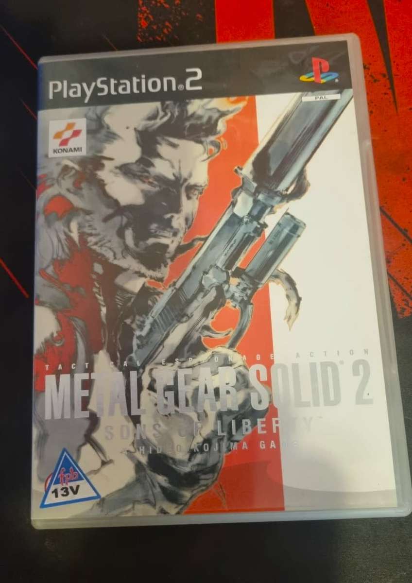 Metal Gear Solid 2 Sons Of Liberty PS2