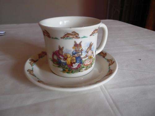 ROYAL DOULTON - BUNNYKINS - CUP AND SAUCER