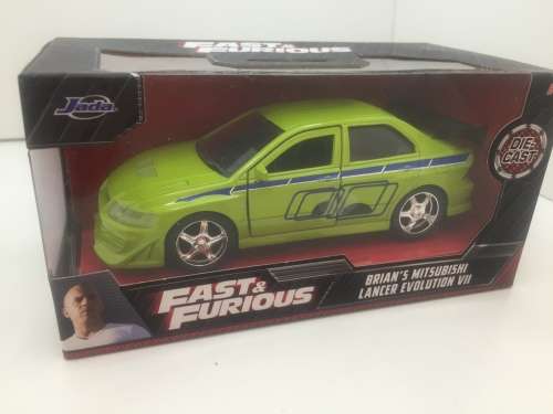 JADA Fast and Furious Brian`s Mitsubishi Lancer Evolution VII - Scale 1:32