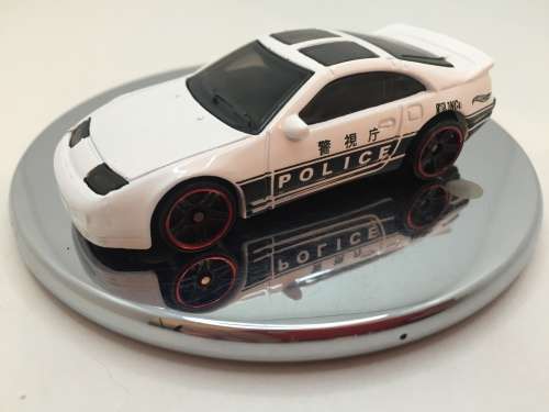 Hotwheels Nissan 300ZX TT - White police livery - Loose / Un Carded - Excellent condition