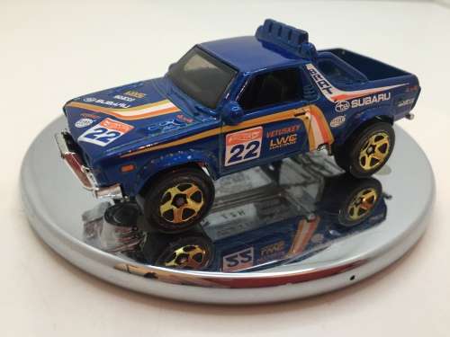 Hotwheels Subaru Brat - Blue / Rally theme - Loose / Un Carded - Excellent condition