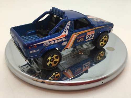 Hotwheels Subaru Brat - Blue / Rally theme - Loose / Un Carded - Excellent condition