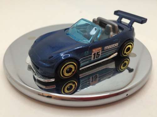 Hotwheels 2015 Mazda MX-5 Miata - Blue - Loose / Un Carded - Excellent condition