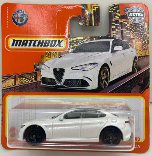 Matchbox Alfa Romeo Gulia - White - Carded - Perfect condition