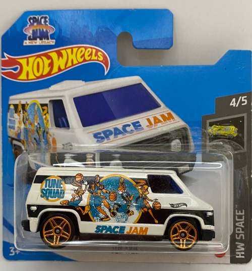 Hotwheels Space JAM 70`s Van - Carded - Excellent condition
