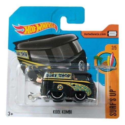 Hotwheels Volkswagen Kool Kombi - Surf Shop - Surf`s Up - Caded