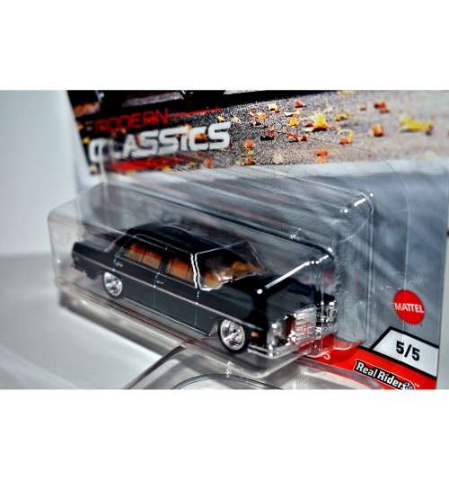 Hotwheels Premium Real Rider - `72 Mercedes-Benz 280 SEL 4.5 - Green - Car Culture - Modern Classics