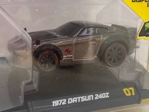 Maisto Muscle Machines 1972 Datsun 240Z - Chase car - Grey - Great condition - Carded / Sealed