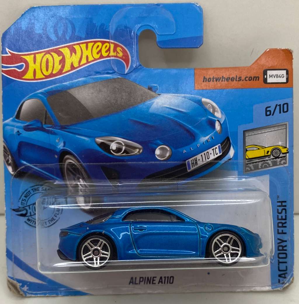 Hotwheels Alpine A110 - Blue - Carded