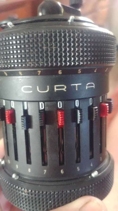 Collector`s item Curta calculator