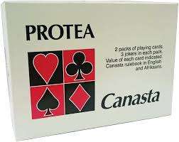 Protea Canasta Card game set