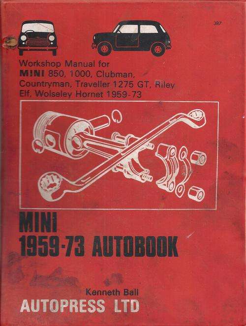 Mini 1959-73 Autobook - Kenneth Ball