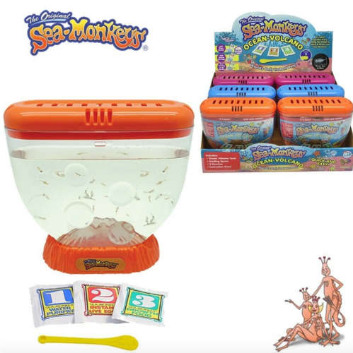 Sea-Monkey Ocean Volcano