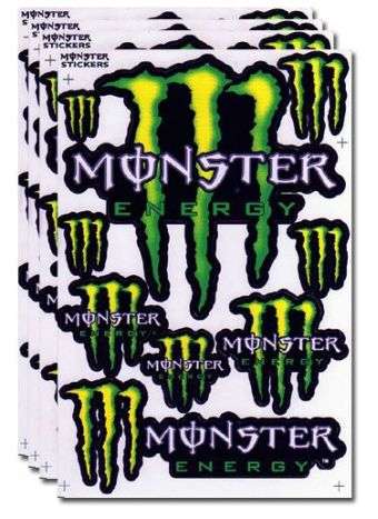 Dirt bike decal sticker sheet