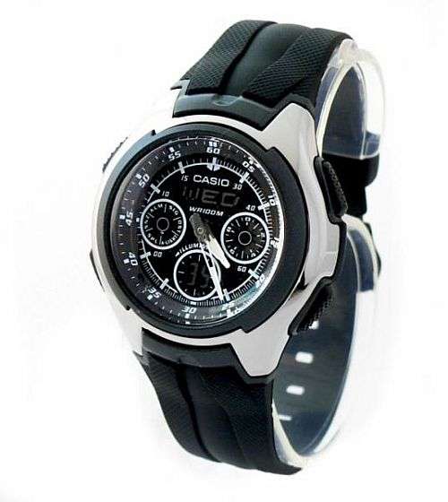 Casio Men's Analog-Digital Chronograph Alarm Watch.