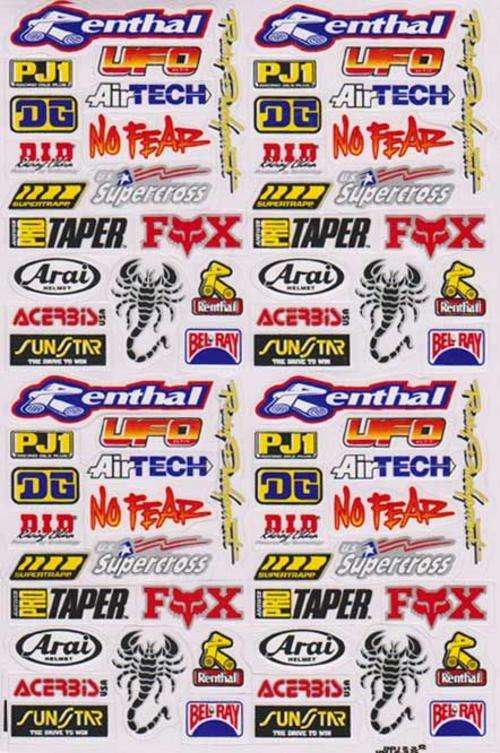 Dirt Bike , Quad Bike , Pit Bike etc.. Decal Stickers