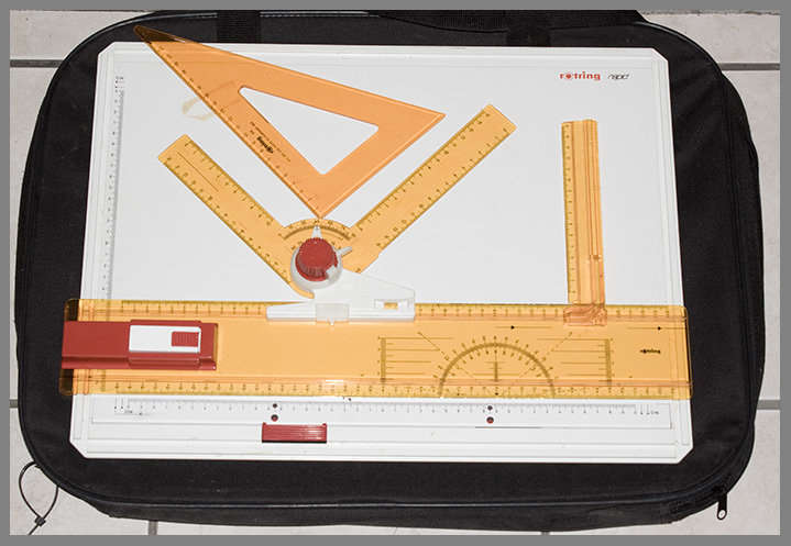 Rotring Rapid technical drawing set A3  **with accessories included**