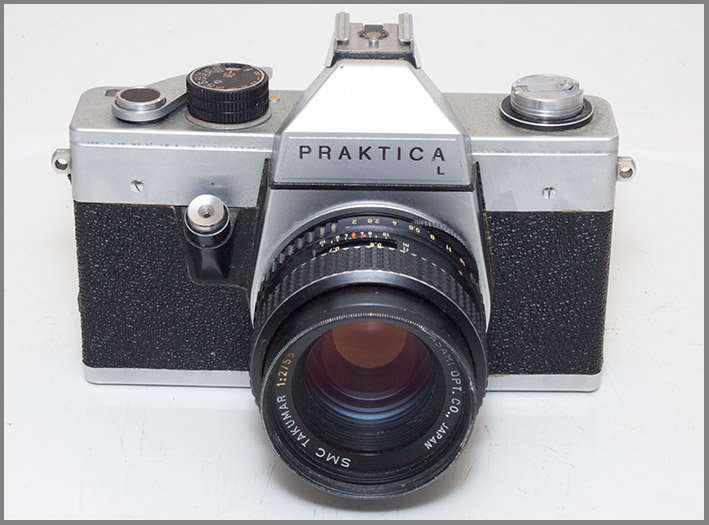 Vintage Praktica L SLR in working condition **with SMC Takumar standard lens **