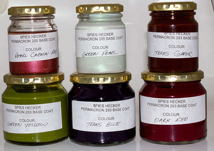 SPIES HECKER PERMACRON   ** The best airbrush colours by far **