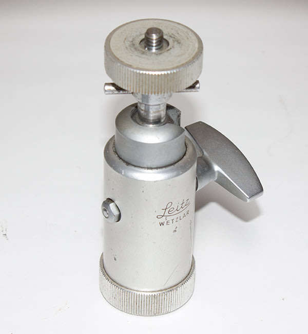 Large Ernst Leitz Wetzlar photographic ball head ** Excellent working condition **