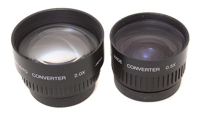 Wide and tele converters ** Excellent condition **