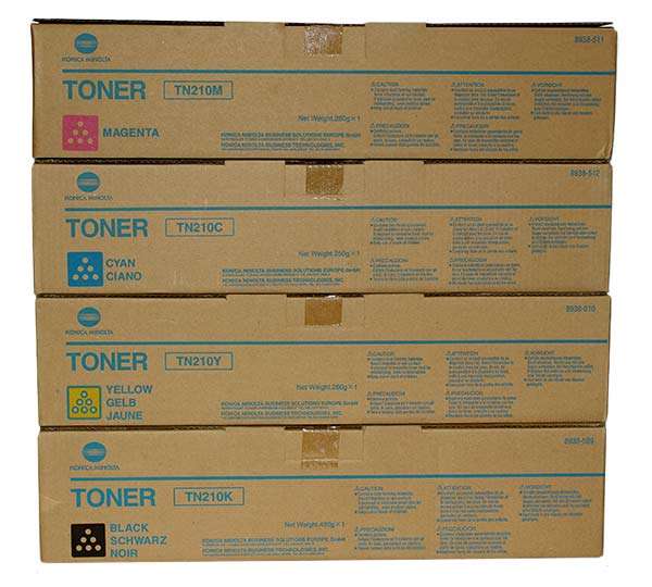 Konika Minolta original toner set ** Brand new and sealed **