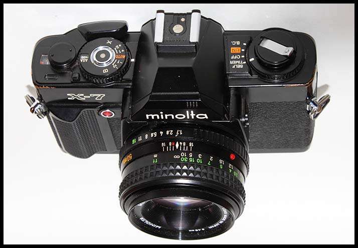 MINOLTA X7 SLR CAMERA***100%****