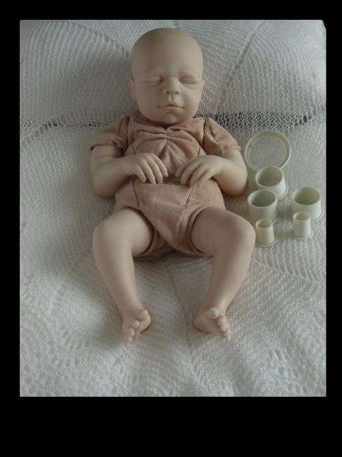 Clearance SALE R500- Reborn unpainted Baby doll kit,Daisy