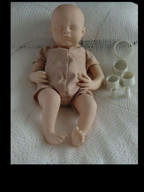 Clearance SALE R500 Reborn unpainted Baby doll kit, Sadie