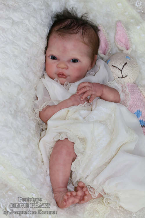 SALE! Reborn Baby doll kit, Olive