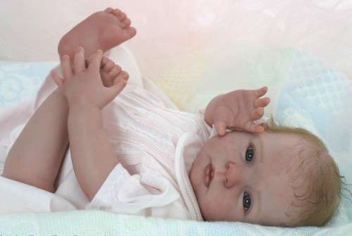 SALE Reborn Baby doll kit, Honey