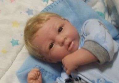 New - Kemper Cassidy Wig for reborn Doll 13-15" head circumference