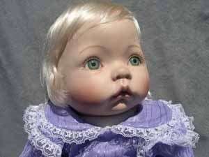 New - Wig for reborn Doll 14-15" head circumference